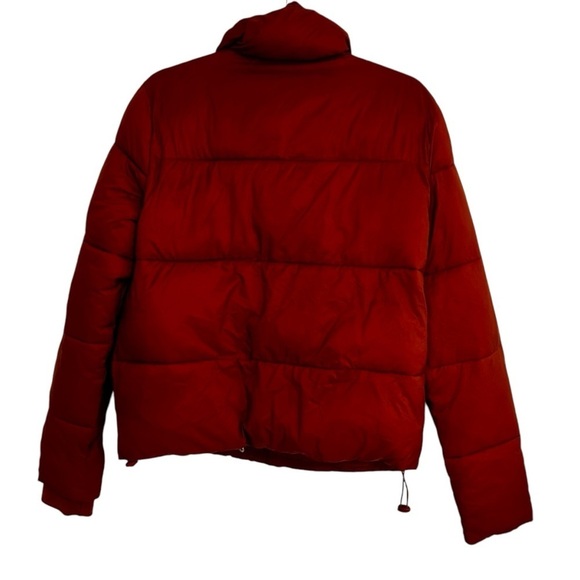 Deluc Pocketed Puffer Jacket- Brick- Size Small - Picture 9 of 14